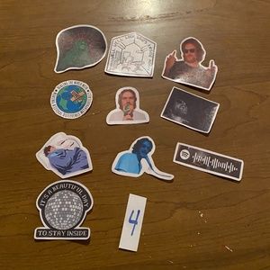 Bo Burnham Inside Sticker Set